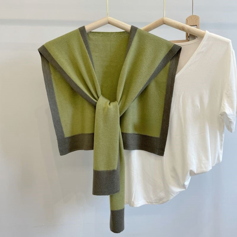 Women’s Classic Waistcoat with Matching Scarf