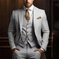 Men's High-grade Gentleman Temperament Slim Suit Three-piece Suit