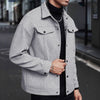 Lapel Woolen New Men's Casual Sports Jacket