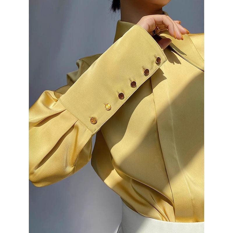 Niche Design Premium Pointed Collar Top