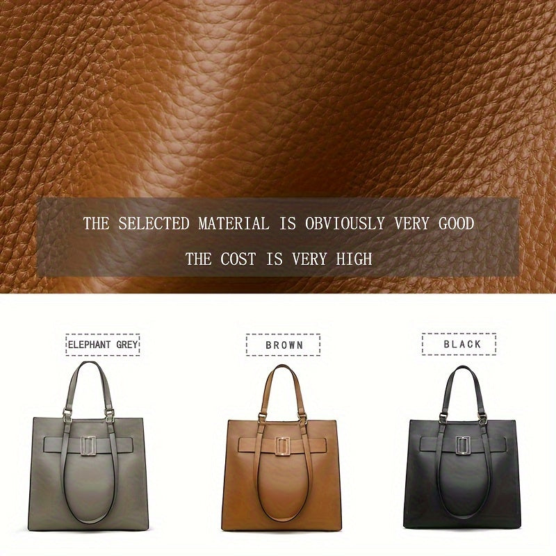 Genuine Leather Luxury Tote Bag
