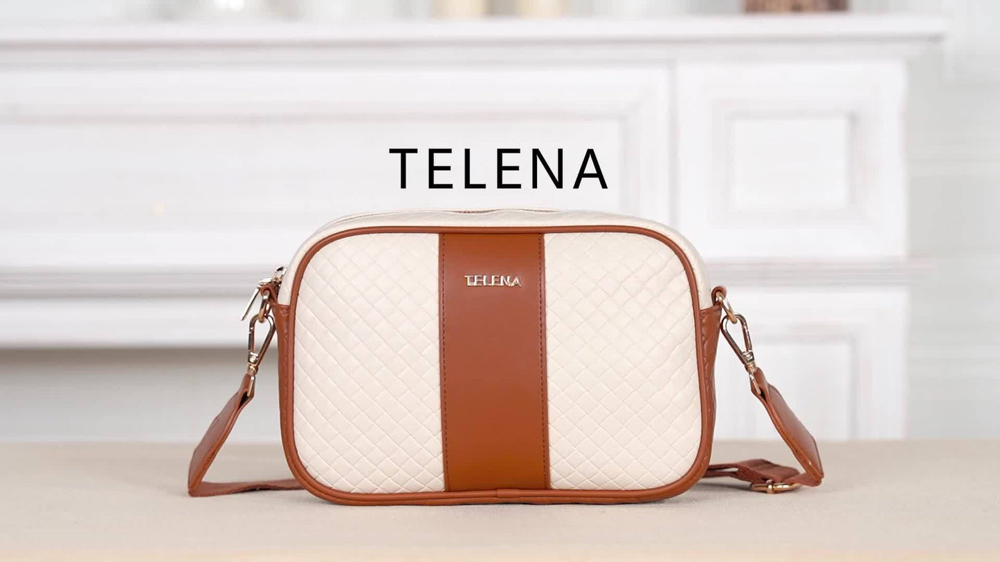 Vegan Leather Small Crossbody Bag