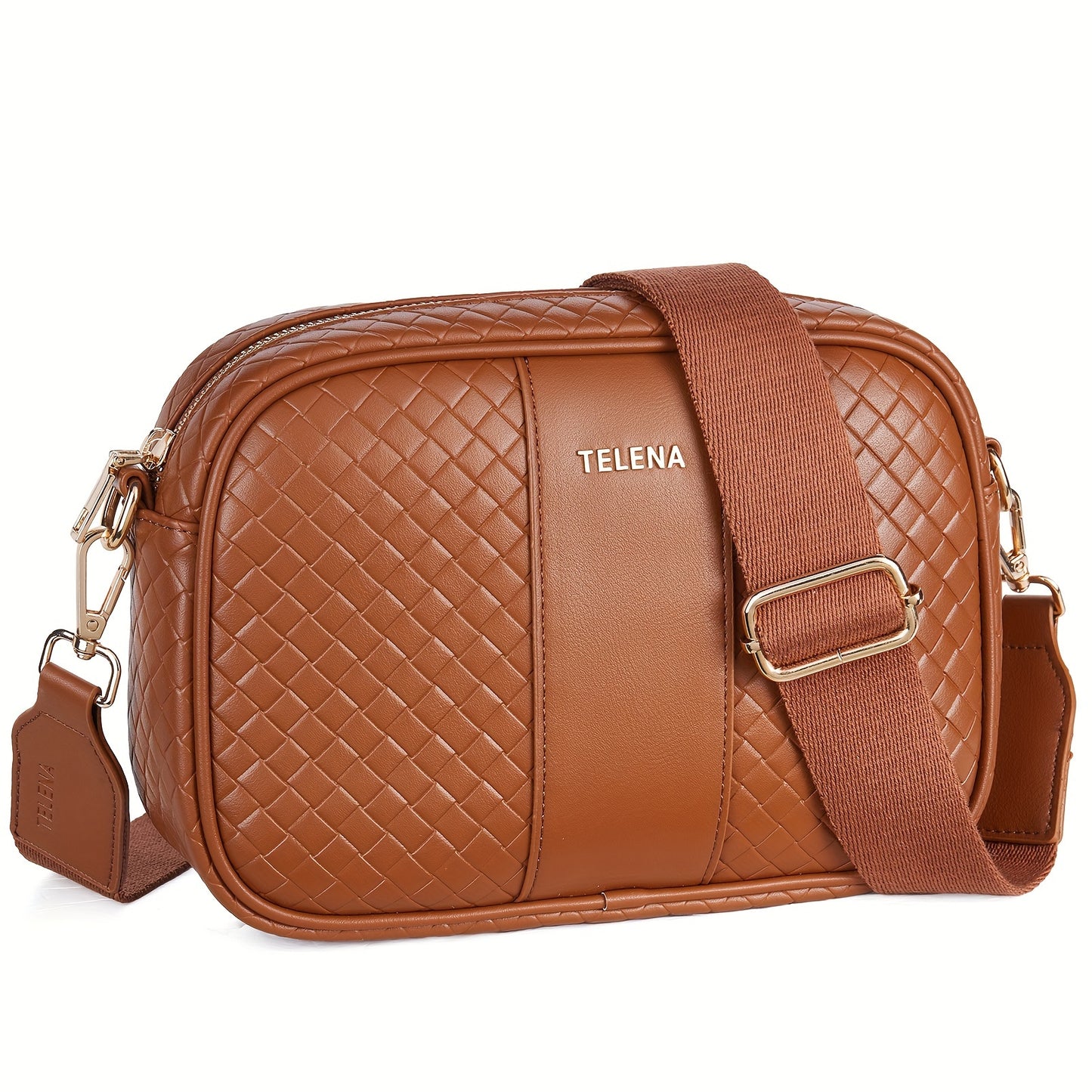 Vegan Leather Small Crossbody Bag