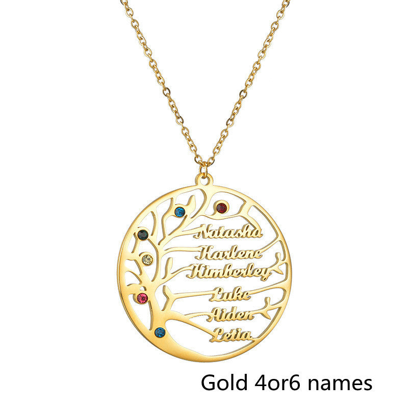 Golden Tree of Life Necklace