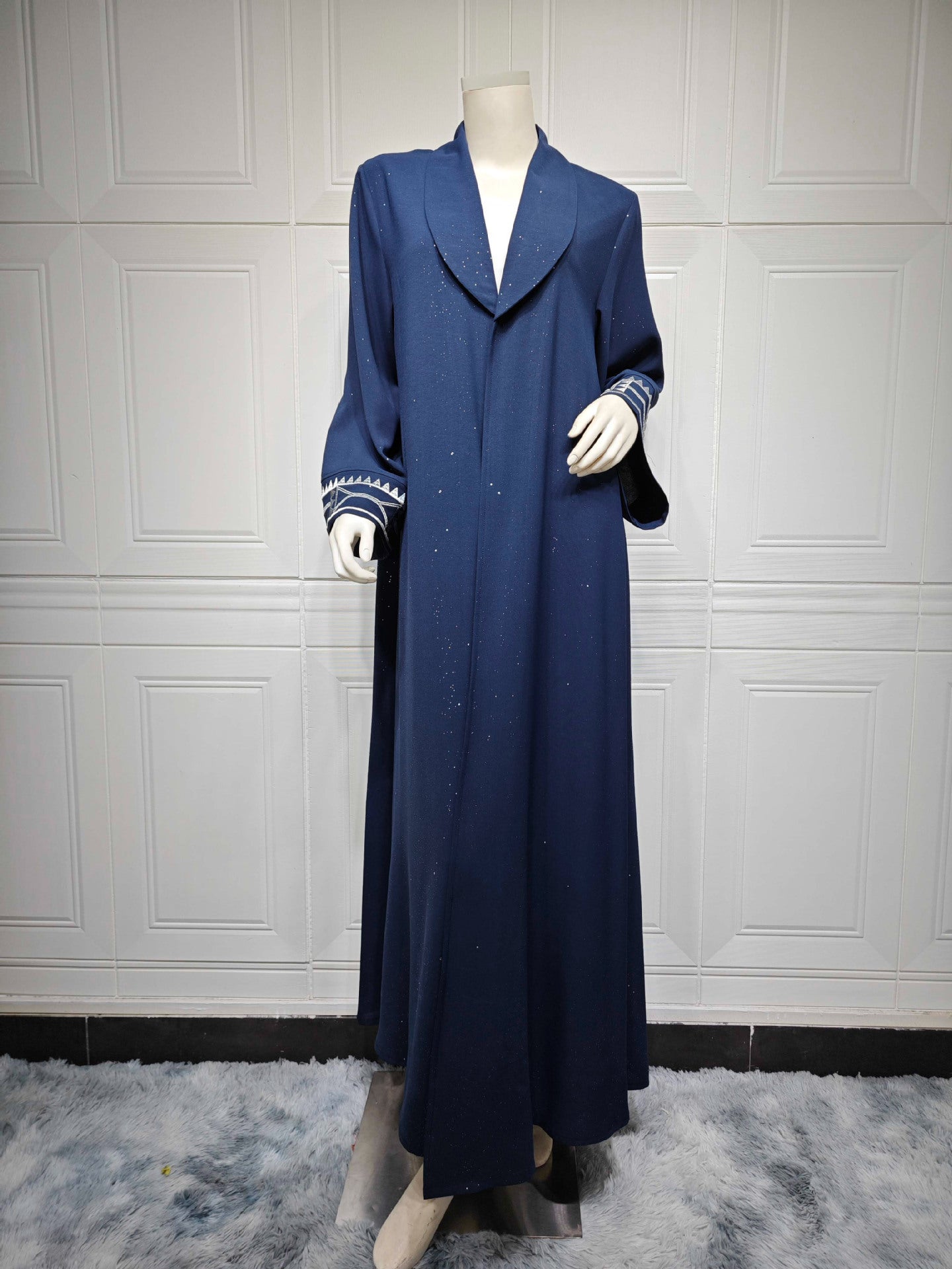 Women’s Modest Open Abaya Cardigan Robe