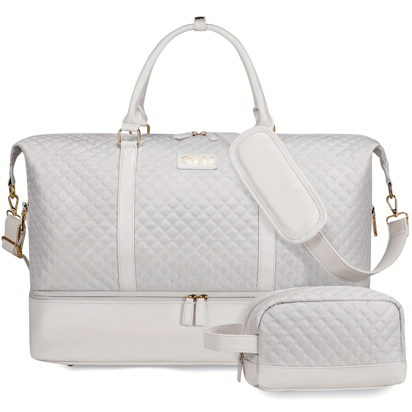 Canvas Weekender Travel Duffle Bag