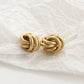 Fashion gold plated shell acrylic Earrings