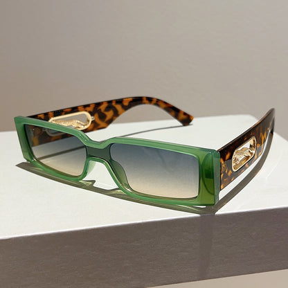 Cheetah Print Gradient Glasses