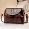 Crocodile Pattern Crossbody Bag