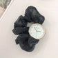 Sparkling Satin Strap Quartz Watch