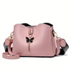 Butterfly Bucket Crossbody Bag