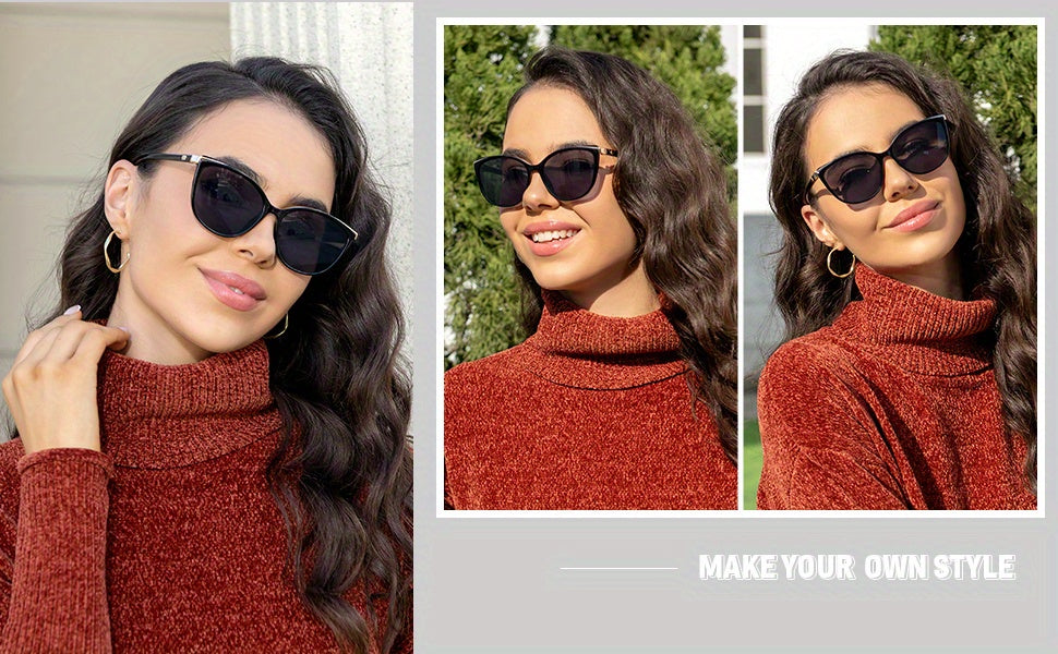 Cat-Eye Anti-Glare Glasses