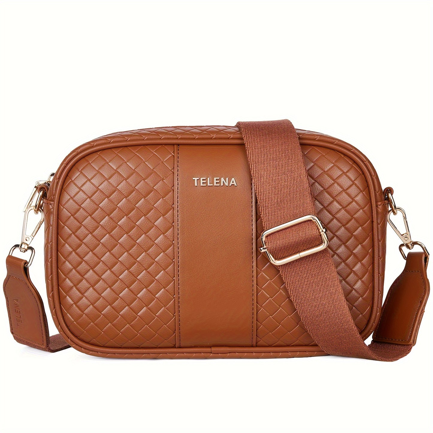 Vegan Leather Small Crossbody Bag