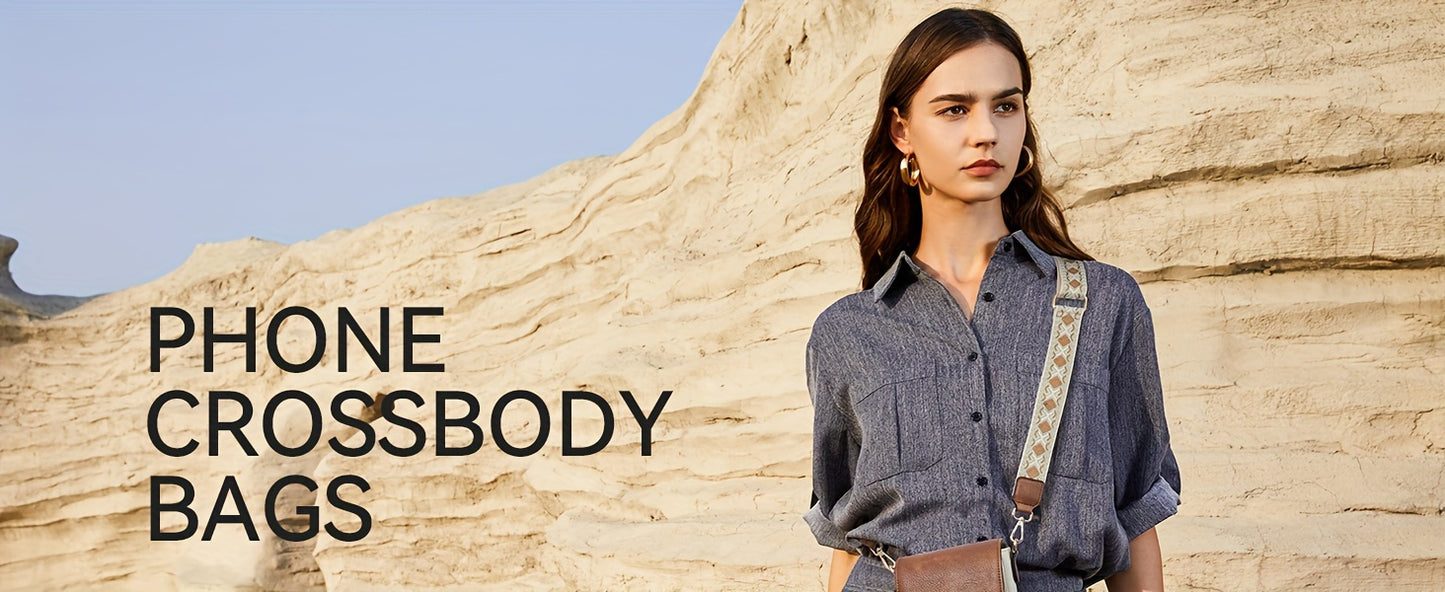 Cell Phone Crossbody Bag with Card Slots