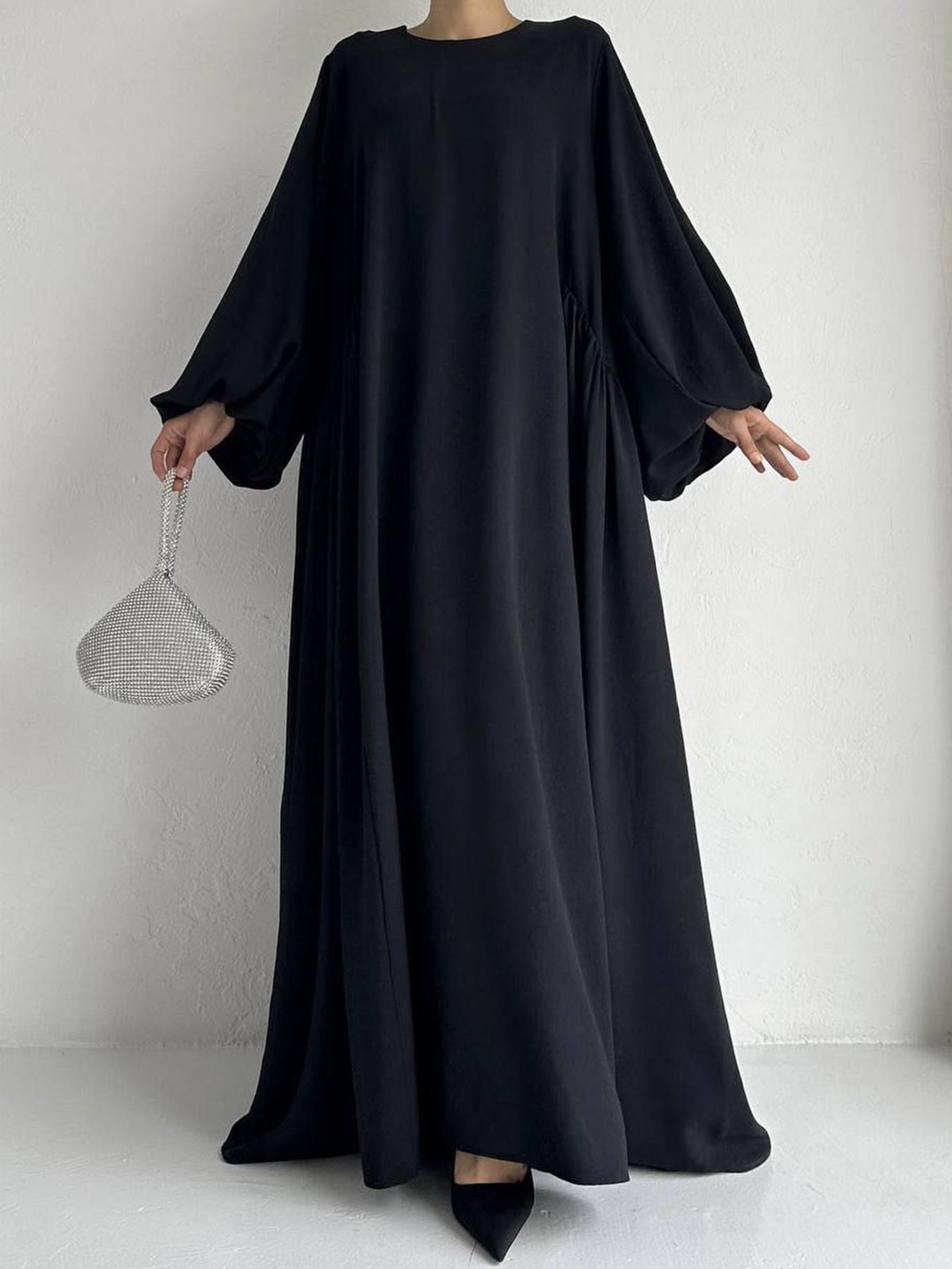Middle East Women's Wear Plain Clothing Robe