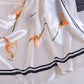 Fashion Plant Flower Simulation Silk Scarf Headscarf