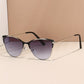 Round Cat-Eye Anti-Glare Sunglasses