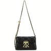 Black PU Leather Crossbody Bag