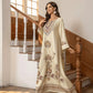 Elegant Floral Printed Abaya Middle Eastern Clothing For Women