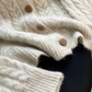 Women’s Retro Thick Knit Sweater Coat