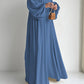 Middle East Women's Wear Plain Clothing Robe