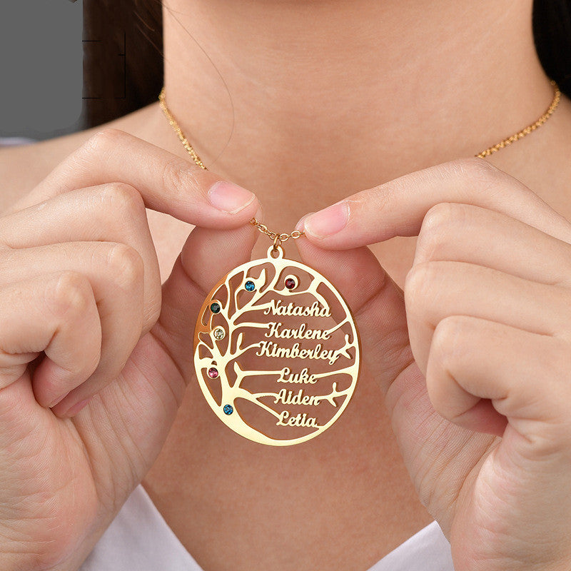 Golden Tree of Life Necklace