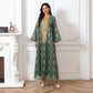 Saudi Dubai Evening Gown Embroidered Robe