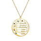 Golden Tree of Life Necklace