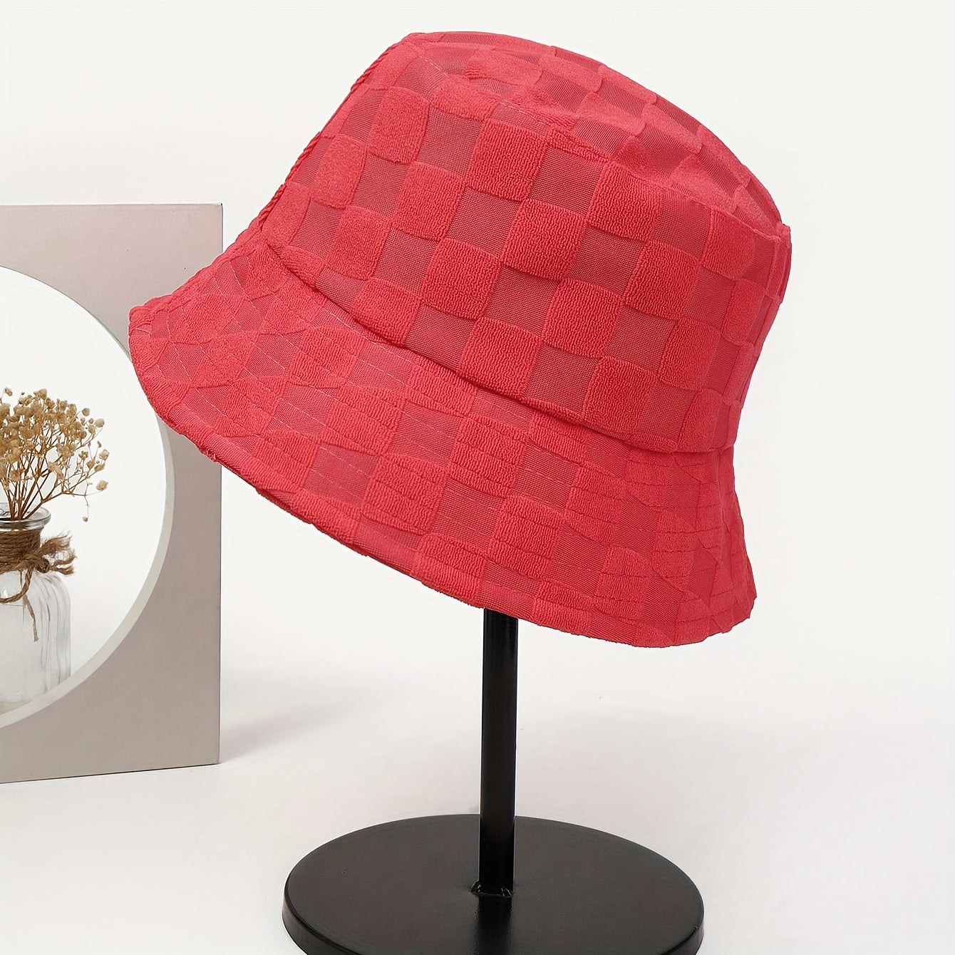 Trendy Plaid Bucket Hat