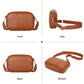 Vegan Leather Small Crossbody Bag