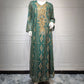 Saudi Dubai Evening Gown Embroidered Robe