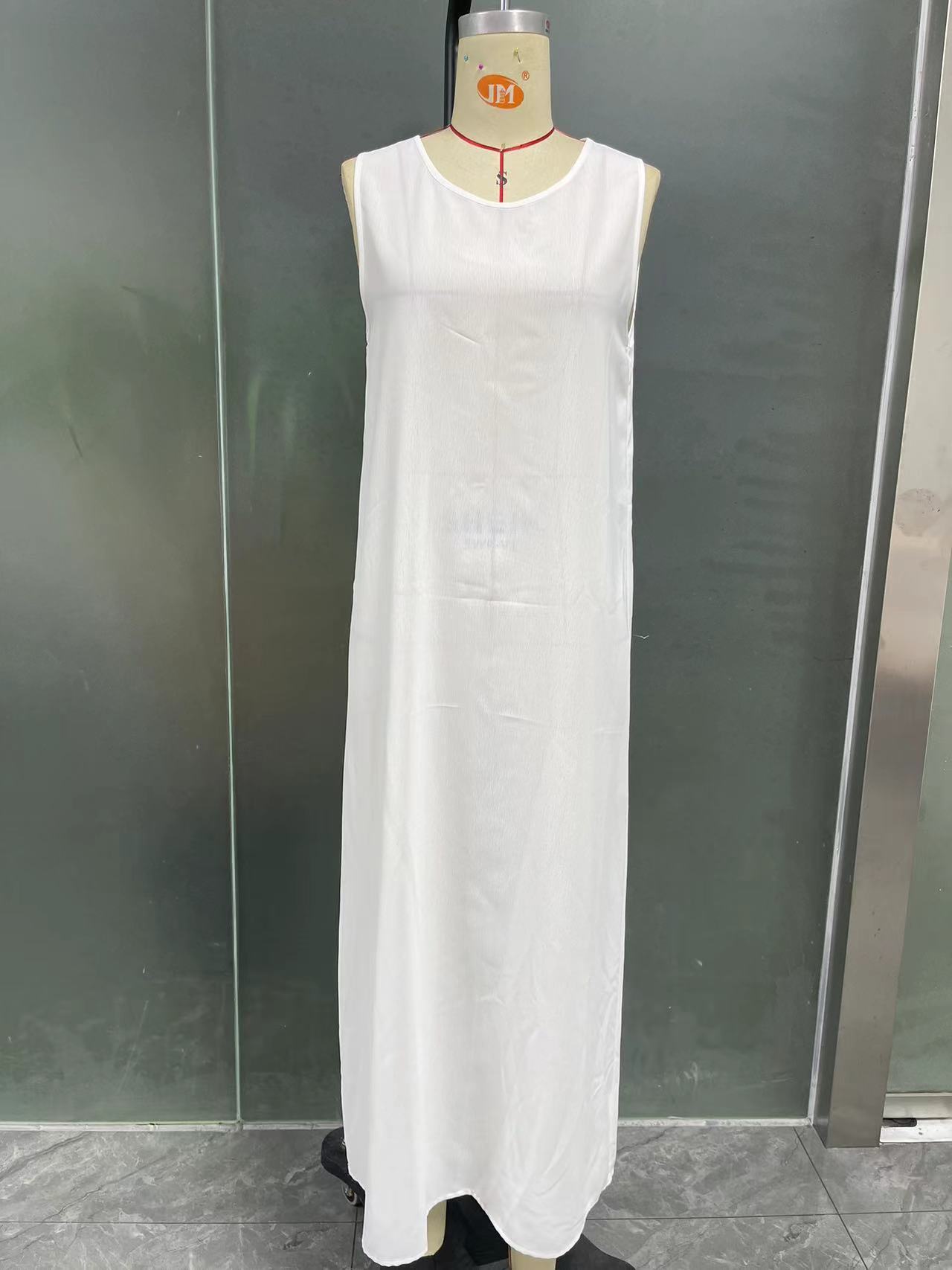 white Elegant Cardigan Robe