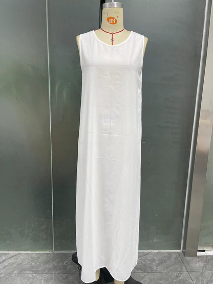 white Elegant Cardigan Robe