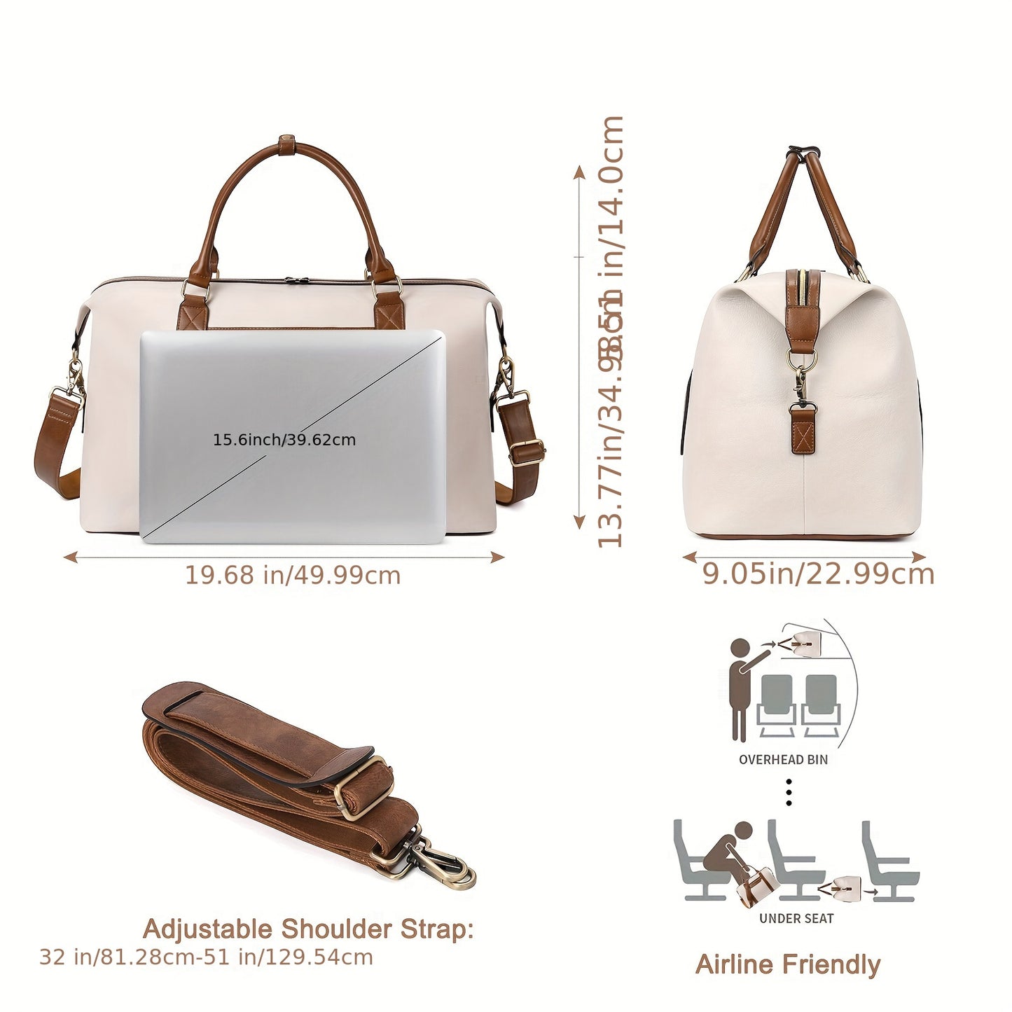 Oversized Weekender Duffle Bag