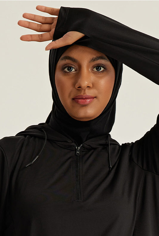 Women Zipper Sports Sweatshirt