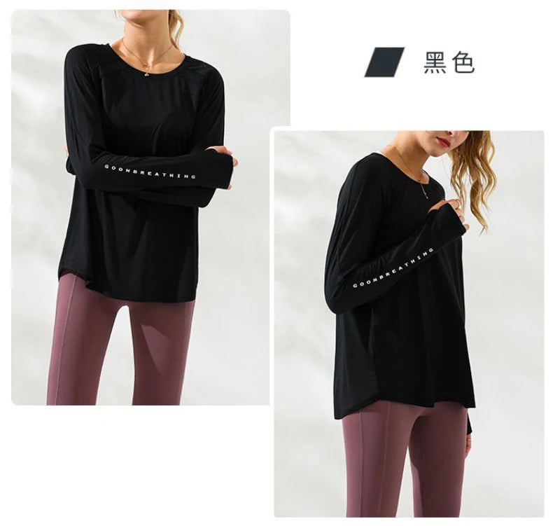 Women's Long Sleeve Fitness Top