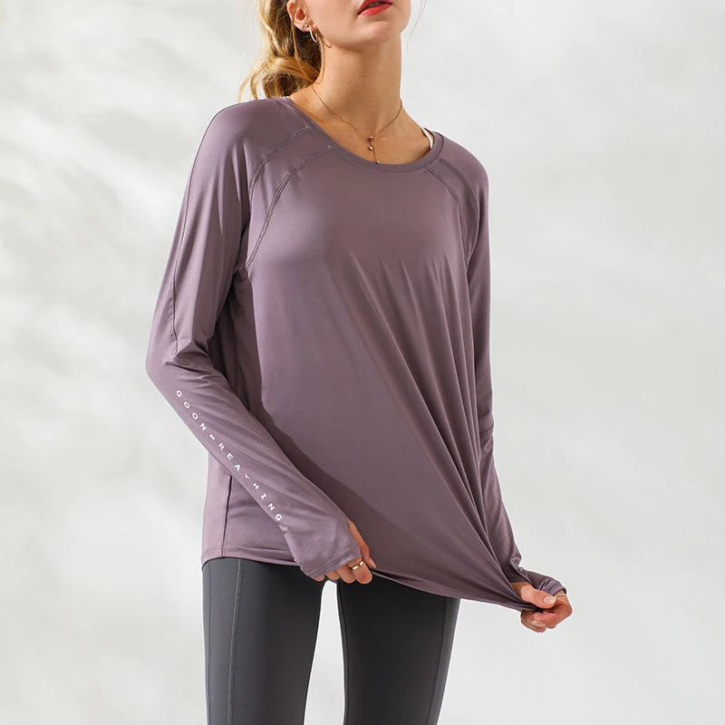 Women's Long Sleeve Fitness Top