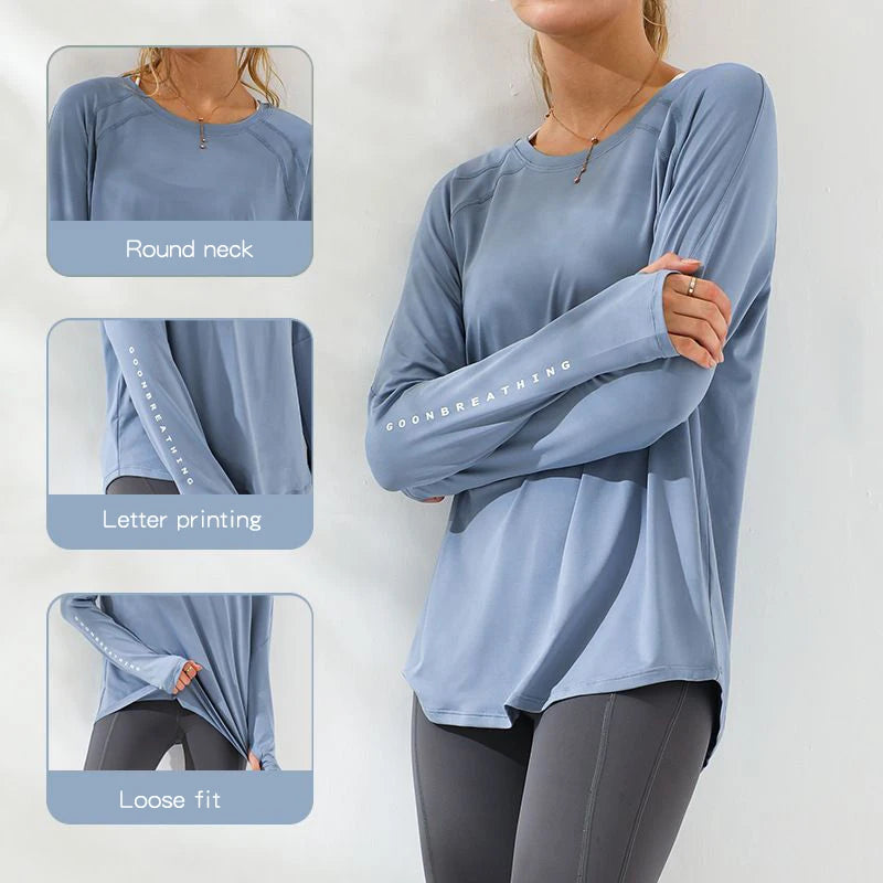 Women's Long Sleeve Fitness Top