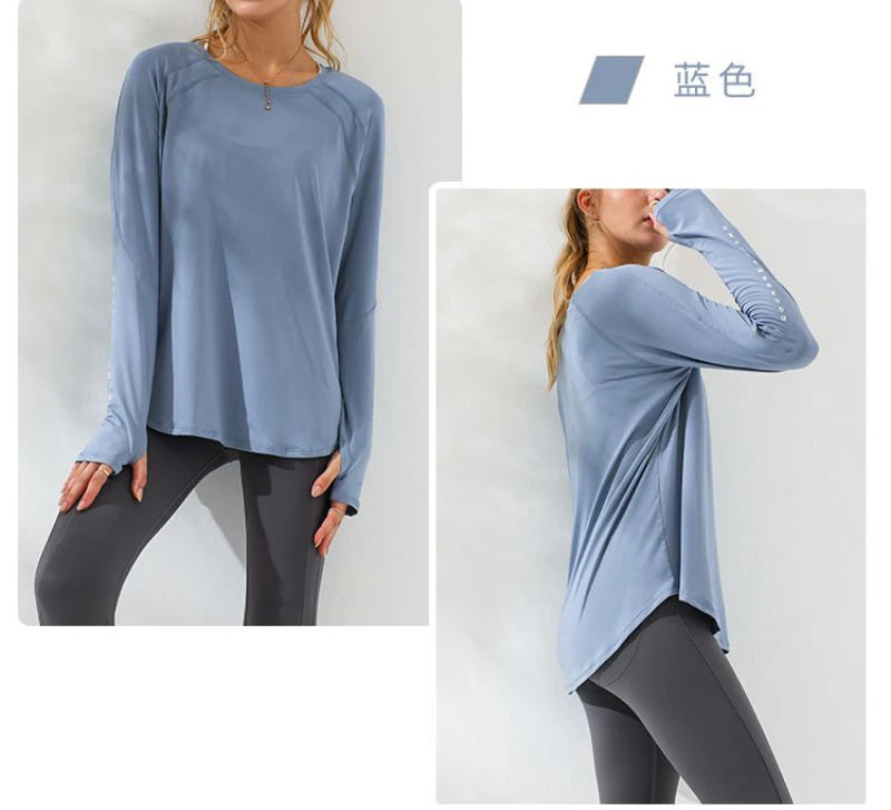 Women's Long Sleeve Fitness Top