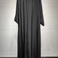 Broadcloth  bat wing abaya
