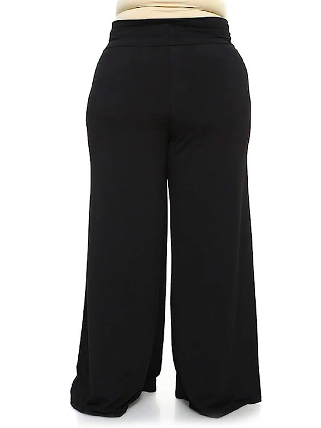 Women's Plus-Size Casual Elastic Pants