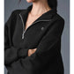 Women's Gray Zip-Up Hoodie