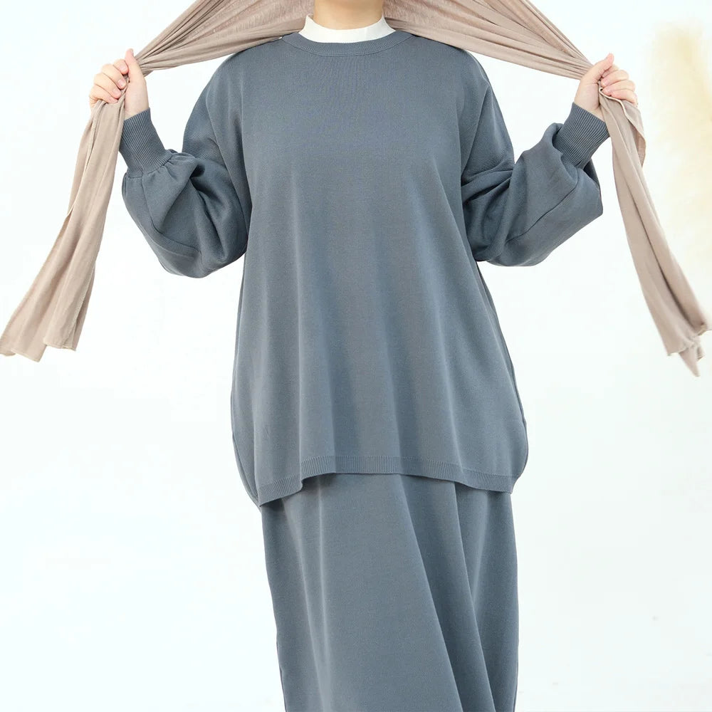 Women's 2-Piece Knit Loungewear Set