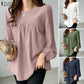 Women's Elegant O-Neck Blouse