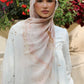 Watercolor Floral Cotton Hijab