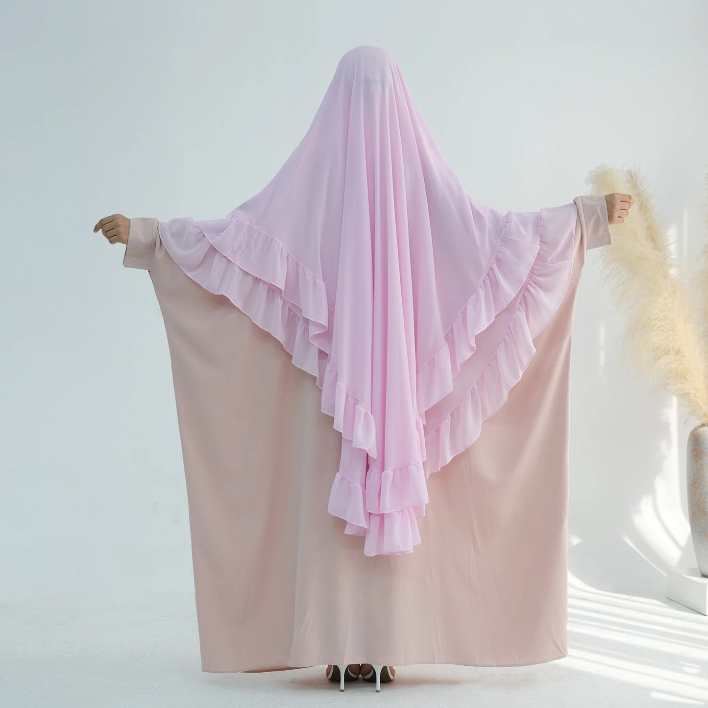 Women's Batwing Sleeve Abaya Dress