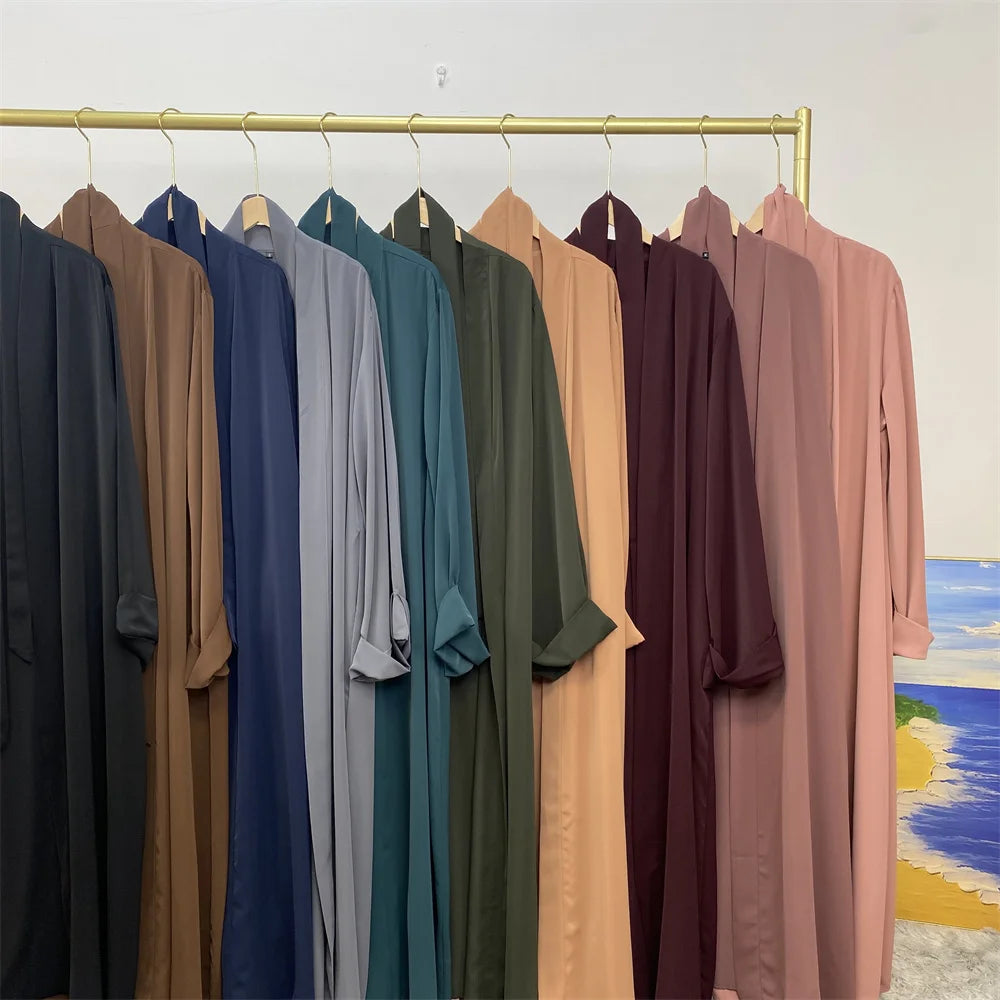 Solid Color Kimono Abaya