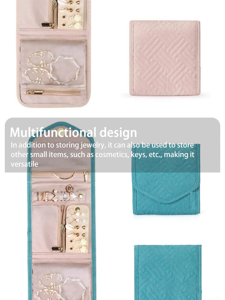Travel Foldable Jewellery Roll