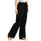 Women's Plus-Size Bow Cotton-Linen Pants