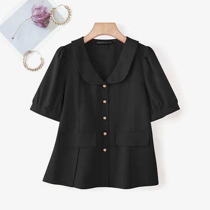 Women's Elegant Puff Sleeve Blouse